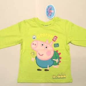 Peppa Pig / George Langarmshirt grün