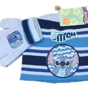 Stitch Mütze & Handschuhe (a) 3-8 Jahre