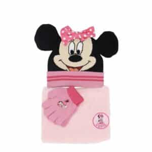 Minnie Mouse Mütze/Schal/Handschuhe 3-8 Jahre