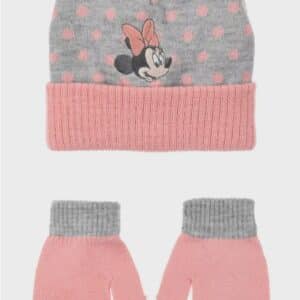 Minnie Mouse Mütze & Handschuhe
