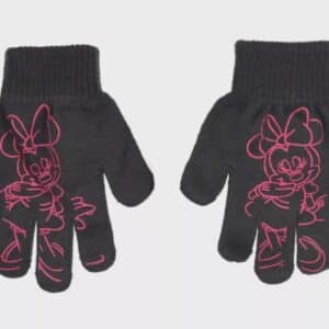 Minnie Mouse Handschuhe dunkelgrau