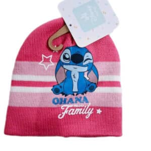 Stitch Mütze pink