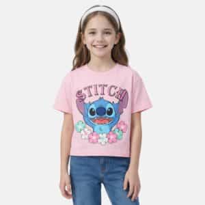 Stitch T-Shirt rosa