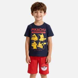 Pokémon Sommer-Set T-Shirt + kurze Hose
